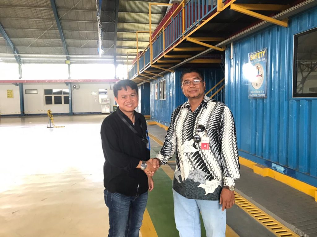 Penandatanganan Kontrak PT Travelapak Indonesia Satu Dengan PT Indopelita Aircraft Services