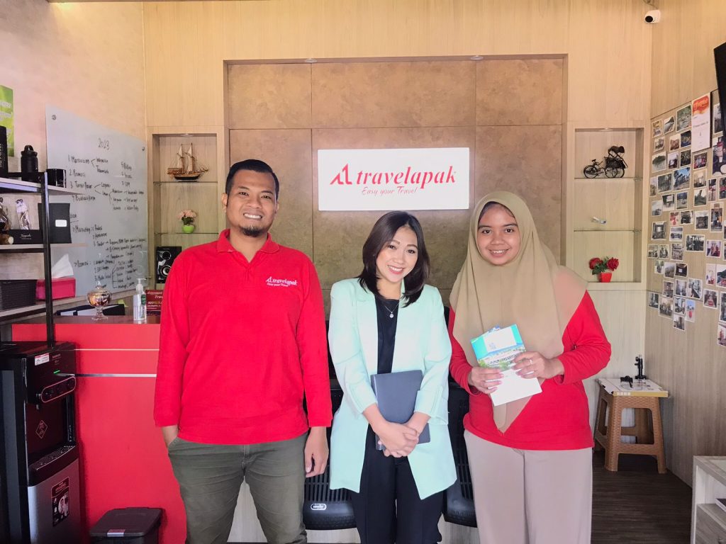 Kunjungan Marketing The Palace Hotel Puncak Ke Office Travelapak